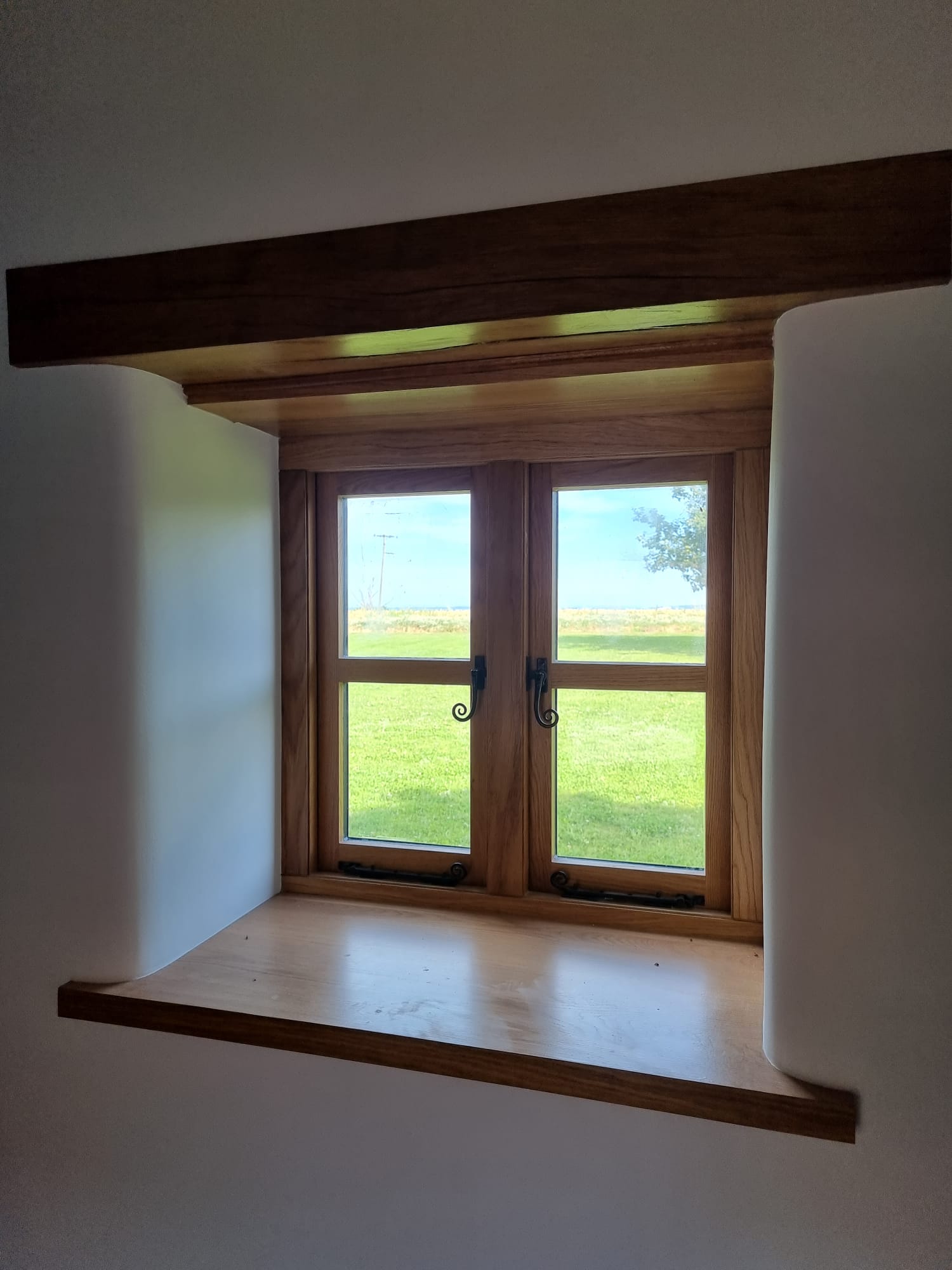 Timber casement window