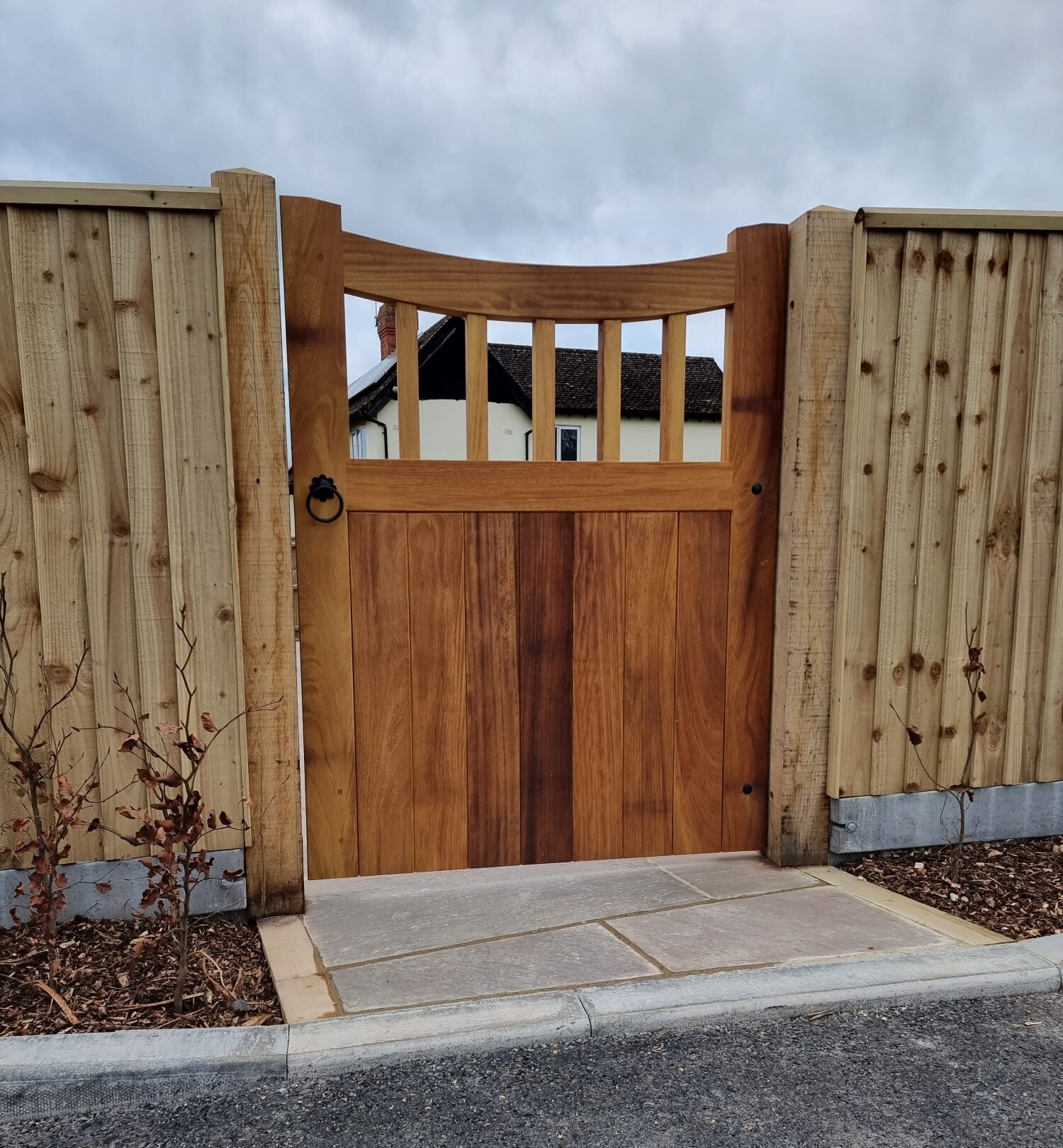 Bespoke timber gate by Kings Stag Joinery