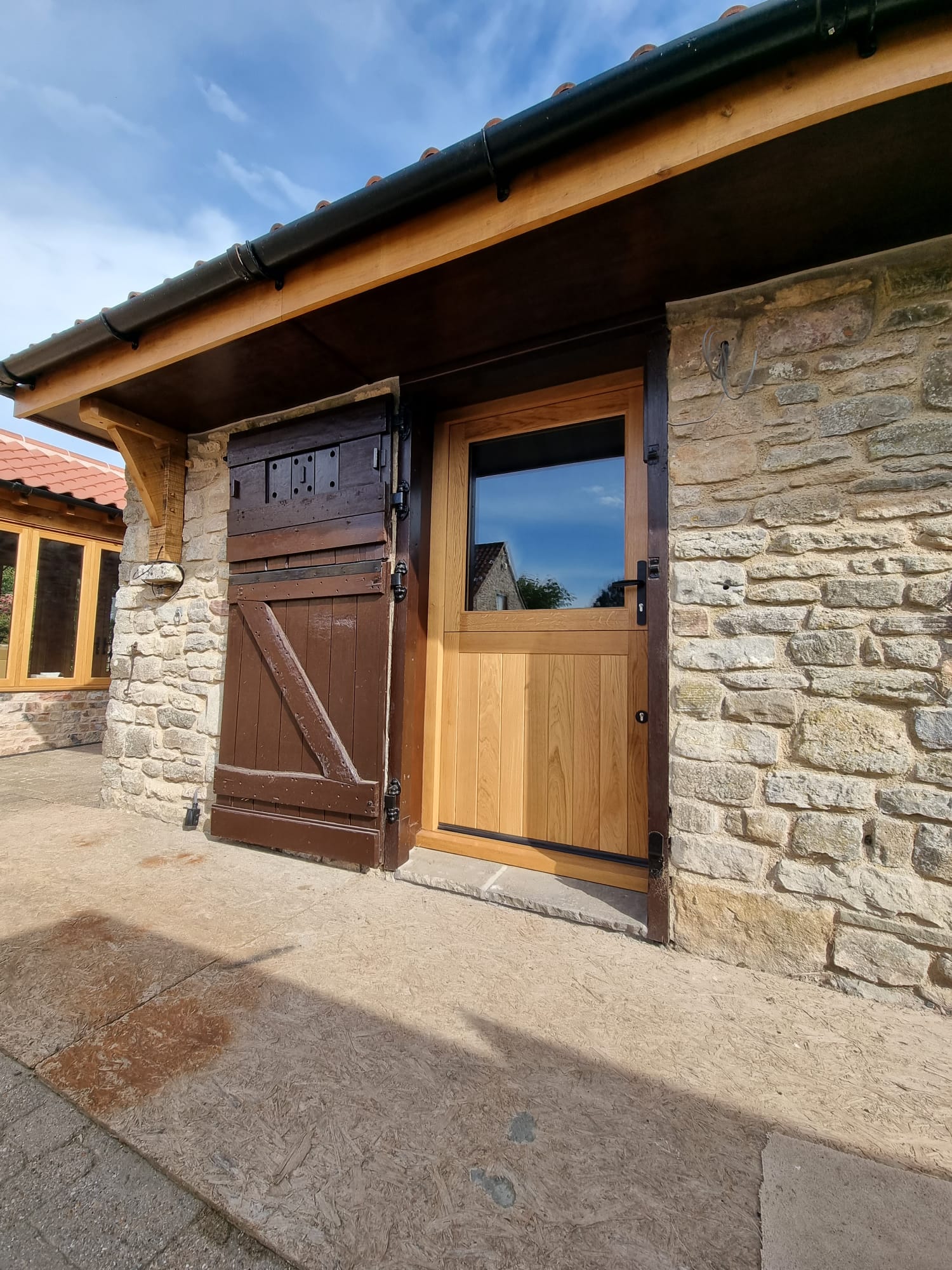 Timber stable door by Kings Stag Joinery