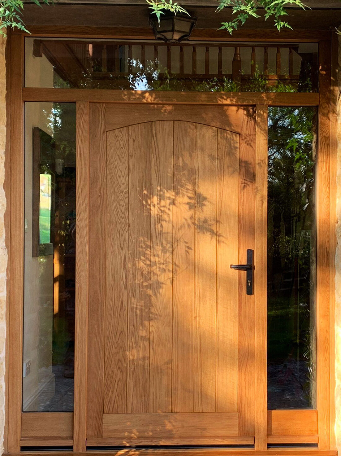 Timber entrance door by Kings Stag Joinery