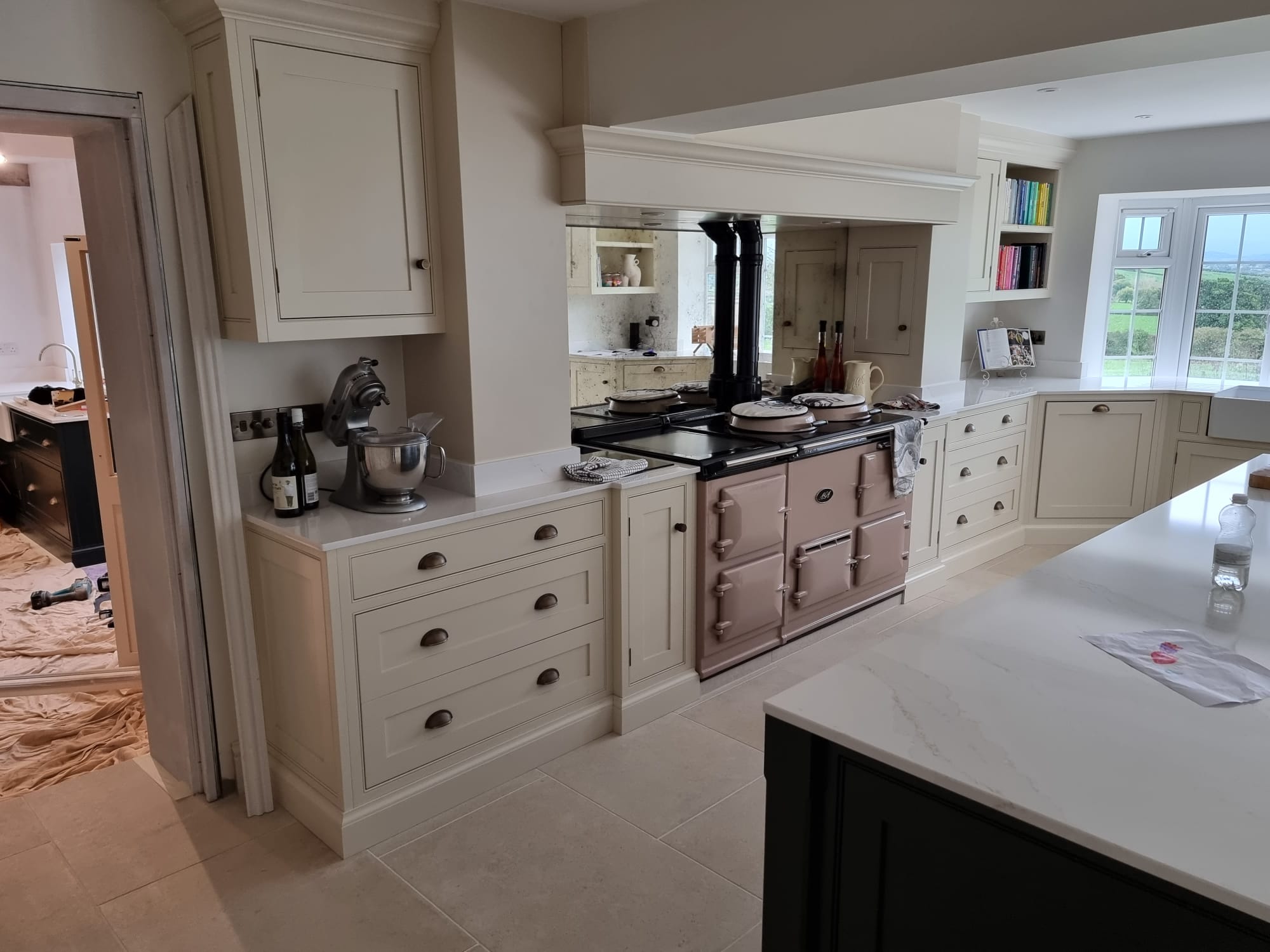 Bespoke timber kitchen units by Kings Stag Joinery