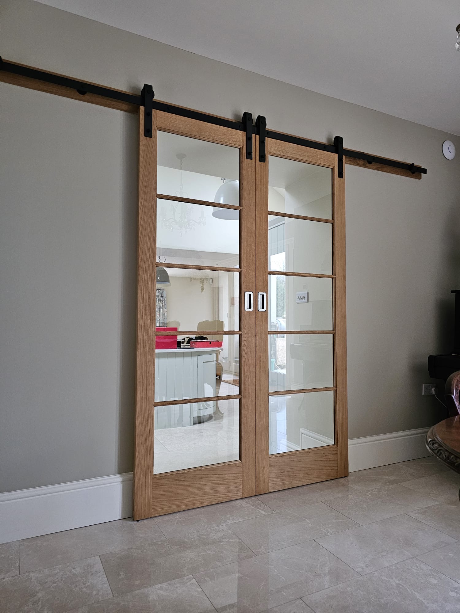 Bespoke timber barn doors by Kings Stag Joinery