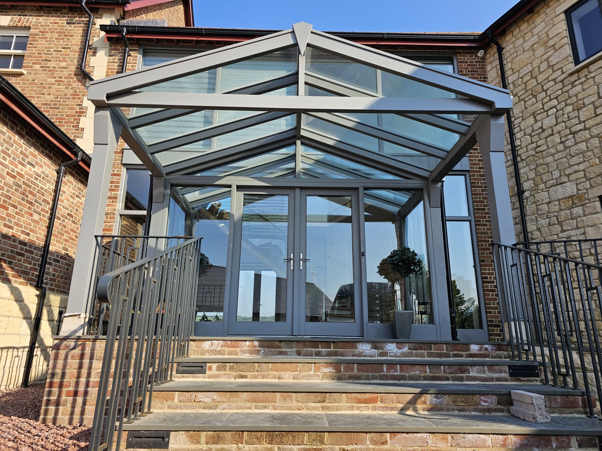 Bespoke timber conservatory by Kings Stag Joinery
