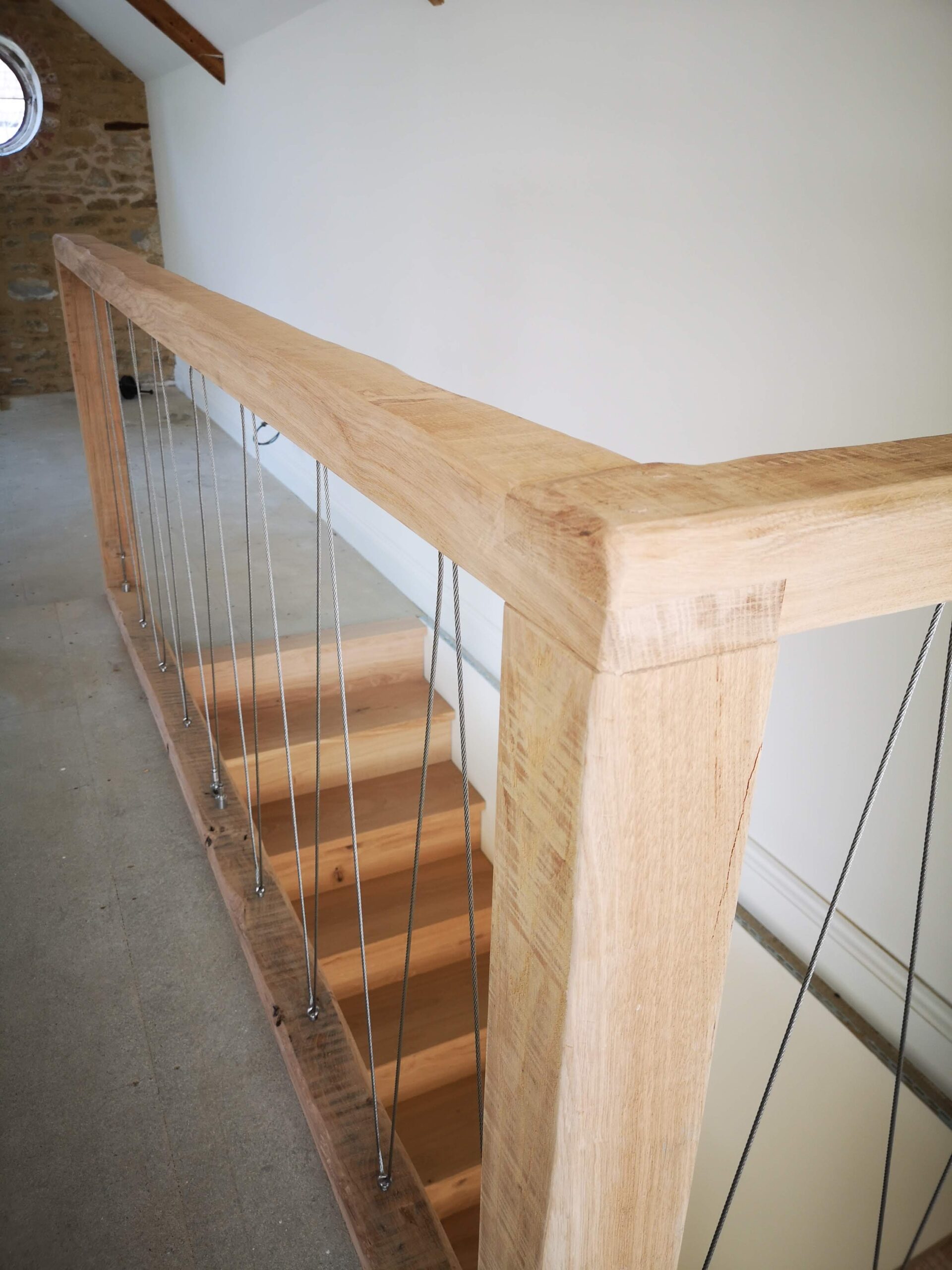 Bespoke timber stairs by Kings Stag Joinery